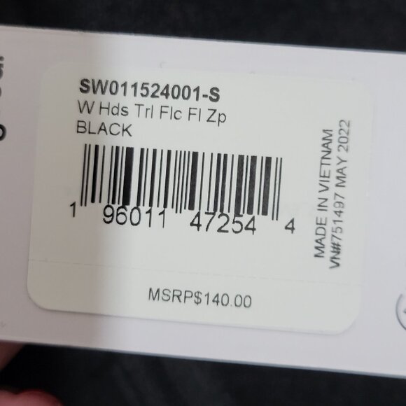 Smartwool Hudson Trail Jacket Women Sz Small Fleece Full Zip Pockets Merino Wool - Picture 8 of 15